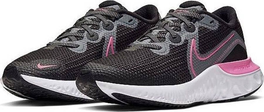 Nike Renew Run (Black Pink Glow) (GS)