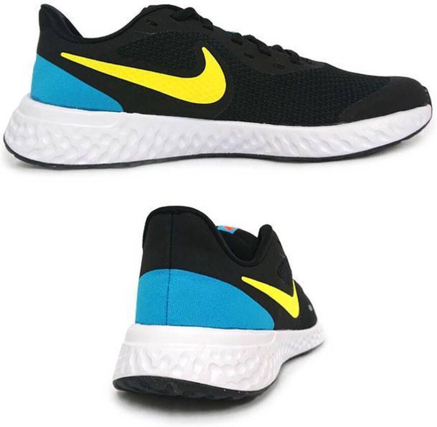 Nike Revolution 5 Jongens Sneakers Zwart - Foto 4