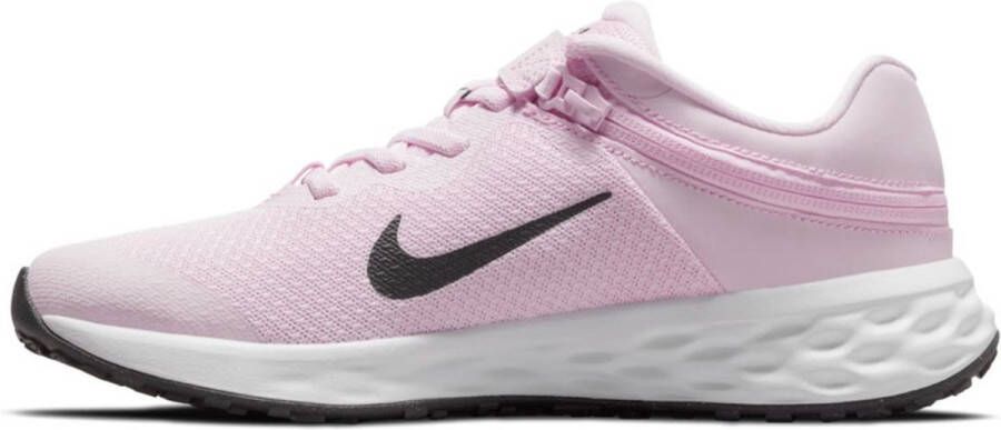 Nike Revolution 6 FlyEase Eenvoudig aan en uit te trekken hardloopschoenen voor kids (straat) Roze - Foto 5