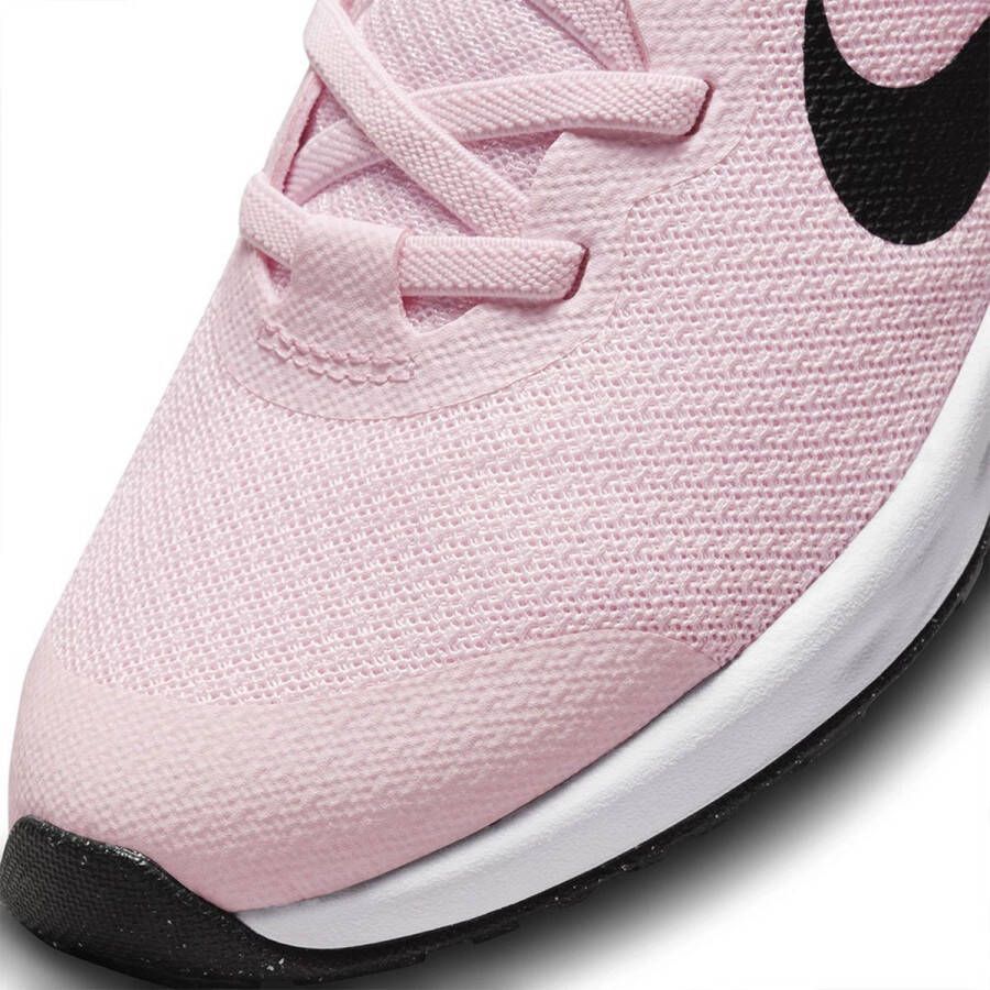 Nike Revolution 6 Flyease NN PS Hardloopschoenen Pink Foam Black Kinderen