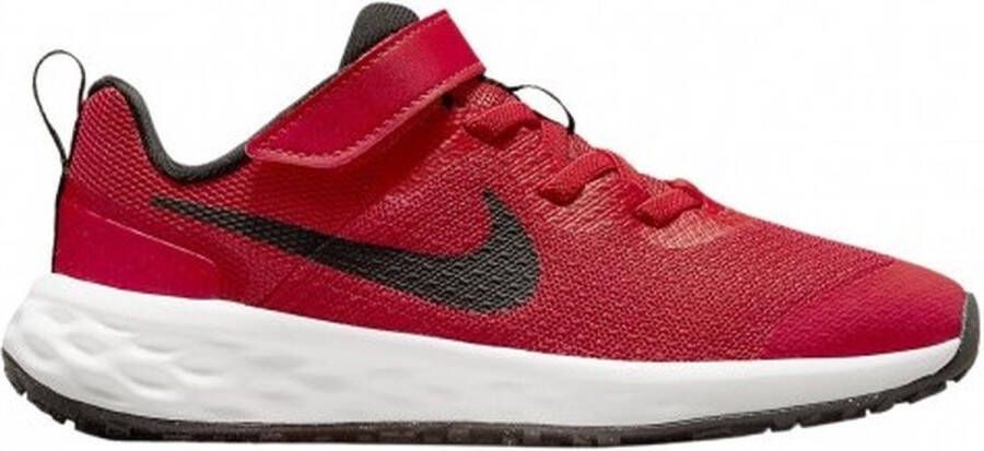 Nike Revolution 6 kinder sneaker schoenen rood DD1095