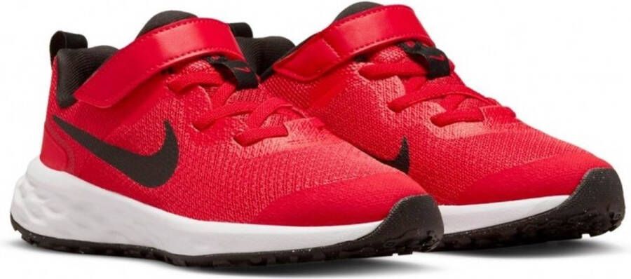 Nike Revolution 6 kinder sneaker schoenen rood DD1095