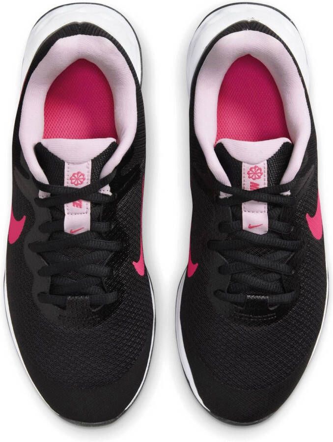 Nike Revolution 6 Hardloopschoenen voor kids (straat) Zwart - Foto 5
