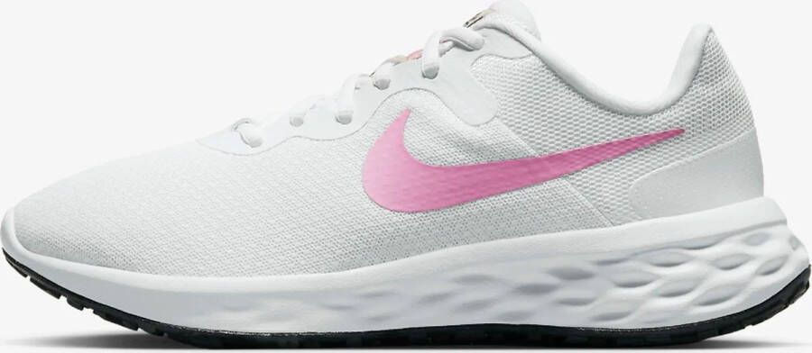 Nike revolution 6 hardloopschoenen wit roze dames - Foto 7