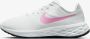 Nike revolution 6 hardloopschoenen wit roze dames - Thumbnail 7