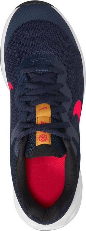 Nike Revolution 6 NN GS Sneakers Kinderen Midnight Navy Bright Crimson Black