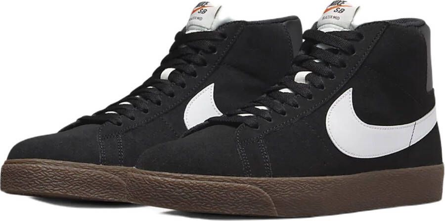Nike SB Zoom Blazer Mid Schoenen Black white black sail