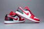 Jordan Wmns Air 1 Low Basketball Schoenen white gym red black sail maat: 37.5 beschikbare maaten:36.5 37.5 38.5 39 40.5 41 42 - Thumbnail 14
