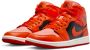 Jordan Wmns Air 1 Mid Se Crimson Bliss Rush Orange Black Sail Schoenmaat 36 1 2 Sneakers DM3381 600 - Thumbnail 9