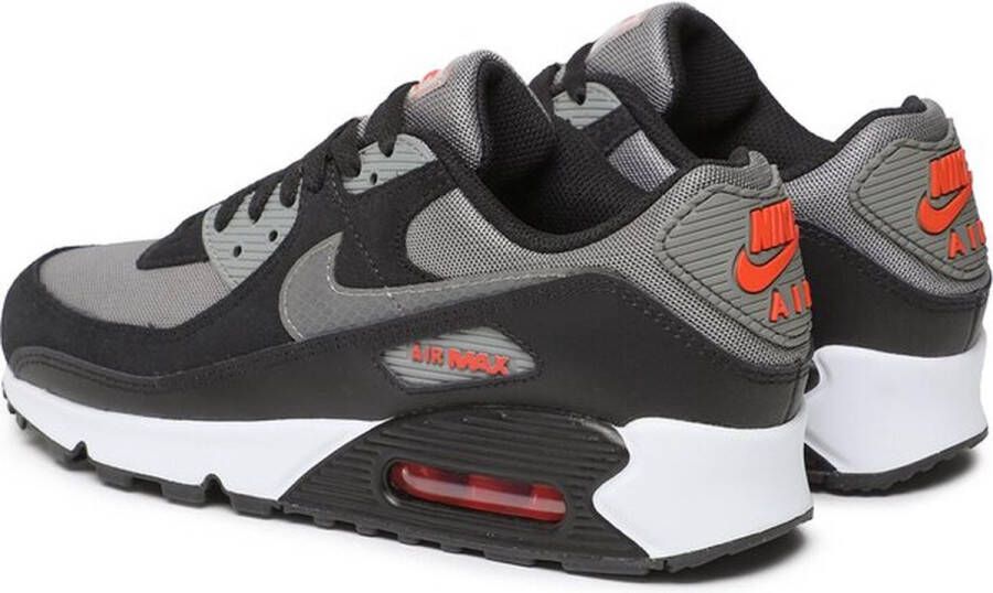 Nike Sneakers Air Max 90 Black Red Grey