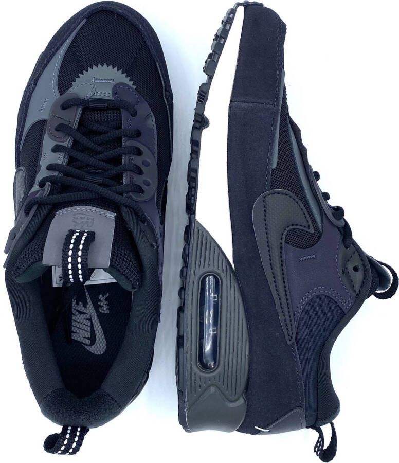 Nike Sneakers Air Max 90 Futura Black Iron Grey Oil Grey