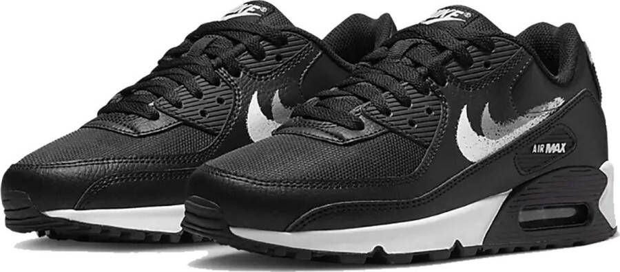 Nike Air Max 90 Sneaker Grey Black Stencil - Foto 4