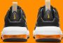 Nike Air Max Genome Kinderschoenen Black Grey Fog White Total Orange - Thumbnail 9