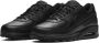 Nike Air Max 90 Leather Heren Sneakers Black Black-Black - Thumbnail 8