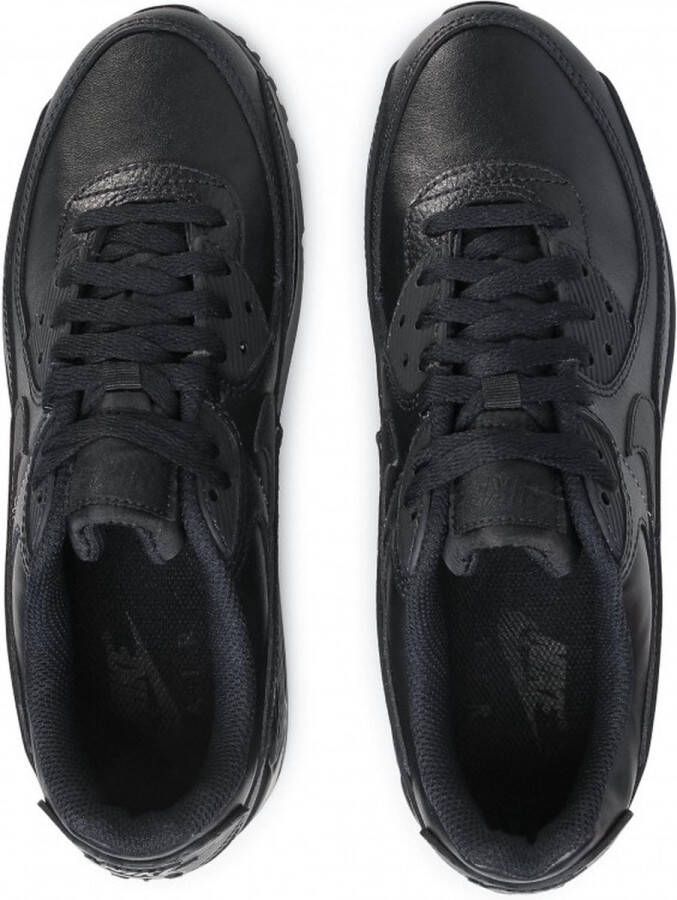 Nike Air Max 90 Leather Heren Sneakers Black Black-Black - Foto 9