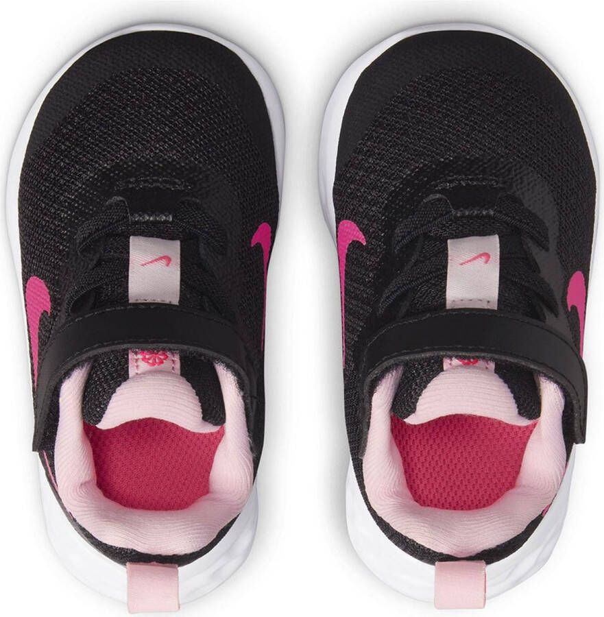 Nike Revolution 6 NN TDV Sneakers Kinderen Black Hyper Pink Foam - Foto 6