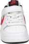 Nike Court Borough Low 2 TDV Sneakers White University Red Black Kinderen - Thumbnail 6