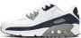 Nike Air Max 90 Leather Sneakers Kinderen White Grey Black Kind - Thumbnail 3