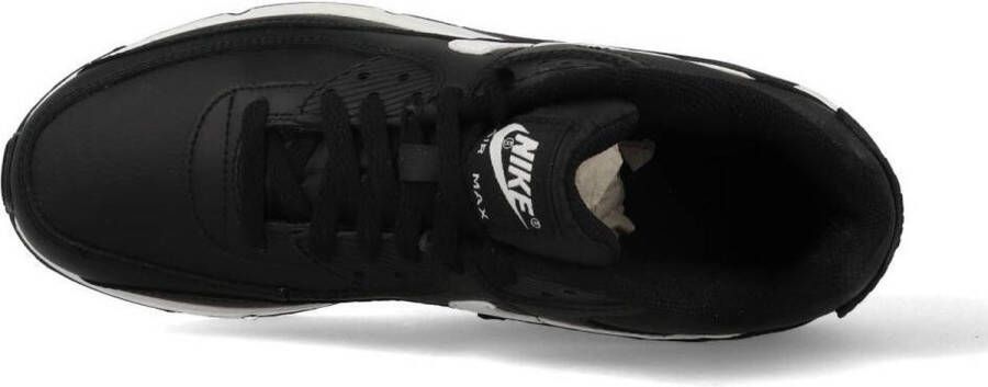 Nike Air Max 90 Leather GS Zwart Wit Kinder Sneaker CD6864 - Foto 8