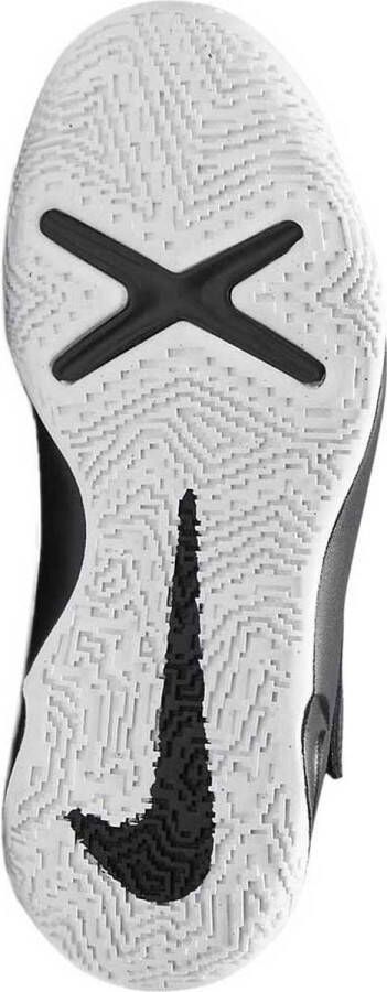 Nike Team Hustle D 10 PS Sneakers Black Metallic Silver Volt White Kinderen