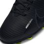 Nike Jr. Mercurial Vapor 15 Club FG MG Voetbalschoenen voor kleuters kids(meerdere ondergronden) Black Summit White Volt Dark Smoke Grey Kind - Thumbnail 14