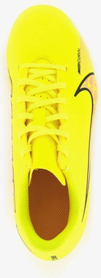 Nike Vapor 15 kinder voetbalschoenen FG Geel