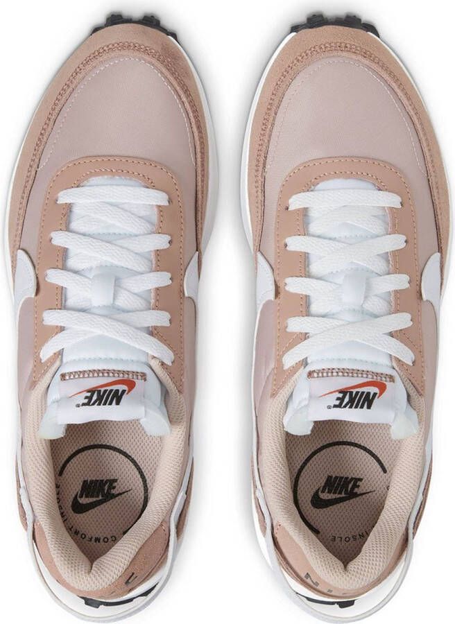 Nike Waffle Debut Sneakers Pink Oxford White Rose Whisper Dames