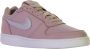 Nike Wmns Ebernon Low Sneakers Dames Sneakers Vrouwen roze - Thumbnail 3