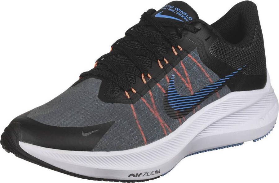 Nike Zoom Winflo 8 hardloopschoenen heren grijs blauw