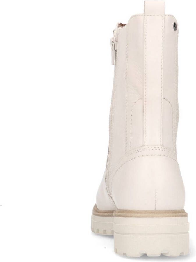 No Stress Dames Beige leren chelsea boots