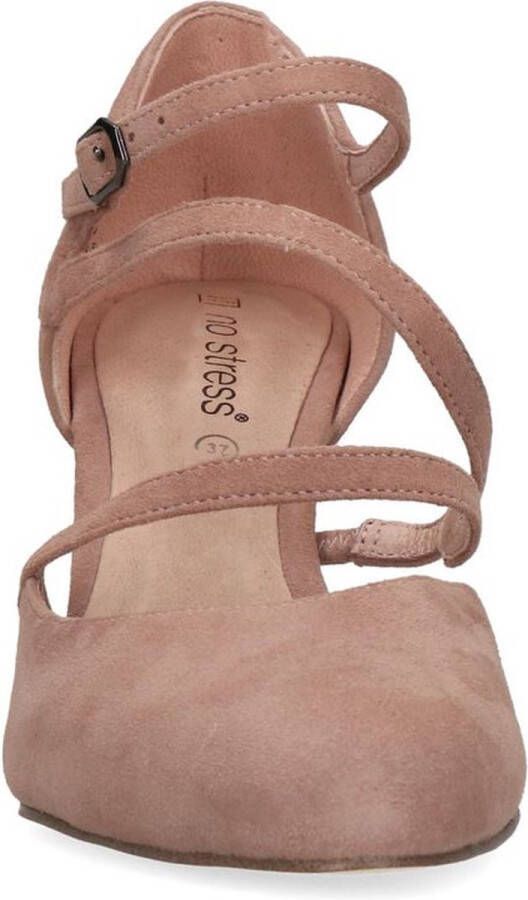 No Stress Dames Beige suède pumps - Foto 8