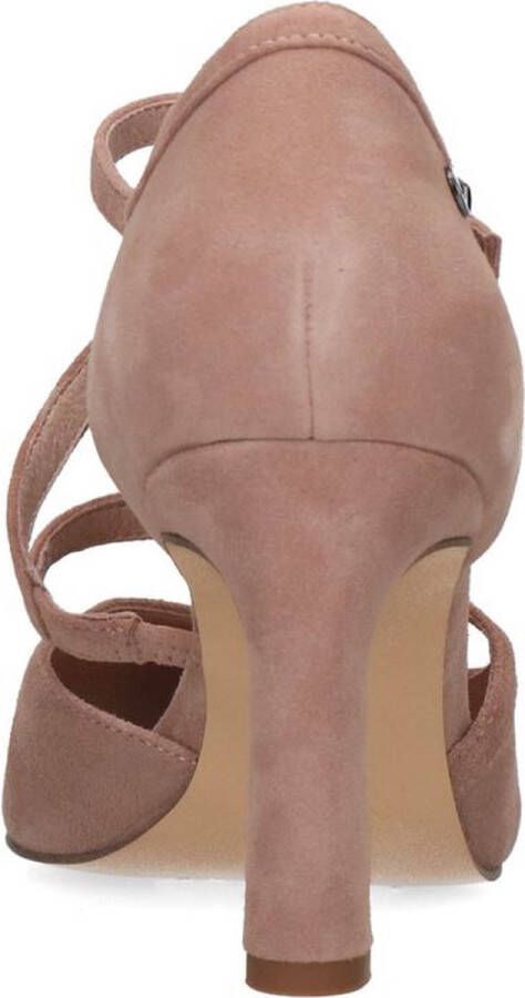 No Stress Dames Beige suède pumps - Foto 9