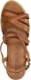 No Stress Dames Cognac leren sandalen met bandjes - Thumbnail 5