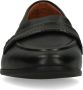 No Stress Dames Zwarte leren loafers - Thumbnail 10