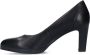 No Stress Dames Zwarte leren pumps - Thumbnail 9