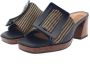 NOA HARMON Muiltjes Dames 9262 Maat: 36 Materiaal: Leatherlook Kleur: Zwart - Thumbnail 7