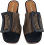 Noa Harmon 9262 Slipper zwart combi 40 - Thumbnail 8