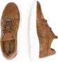 NoGRZ C.Correa Leren damessneakers Cognac Bruin Leer - Thumbnail 9