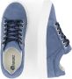 NoGRZ J.Herrera Leren Dames sneakers Veterschoenen Blauw Leer - Thumbnail 3