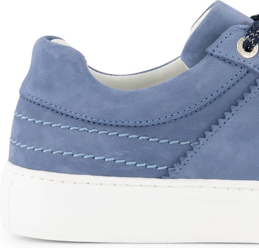 NoGRZ J.Herrera Leren Dames sneakers Veterschoenen Blauw Leer