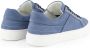 NoGRZ J.Herrera Leren Dames sneakers Veterschoenen Blauw Leer - Thumbnail 7