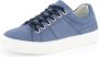 NoGRZ J.Herrera Leren Dames sneakers Veterschoenen Blauw Leer - Thumbnail 9