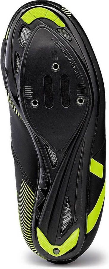 Northwave Race Fietsschoenen Torpedo 2 Junior Black Fluo Yellow