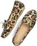Notre-v Luipaardprint Mocassin met Chique Stijl Multicolor Dames - Thumbnail 7
