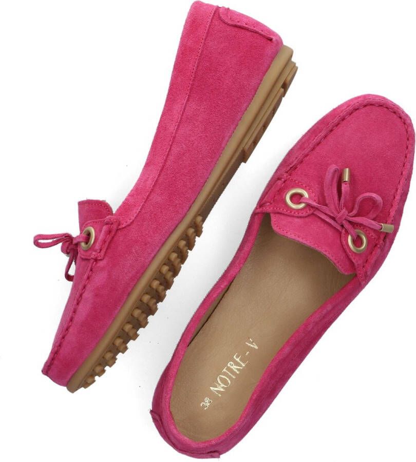 Notre-V 03-014-12 Mocassins Instappers Dames Roze +