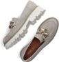 Notre-v Beige Suède Loafers met Kettingdetail Beige Dames - Thumbnail 10