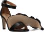 Notre-v Elegante Zwarte Sandaal met Smalle Hak Black Dames - Thumbnail 11
