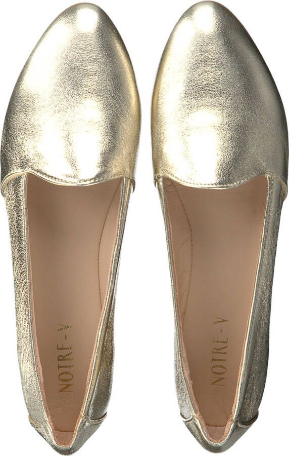 Notre-V 43576 Loafers Instappers Dames Goud
