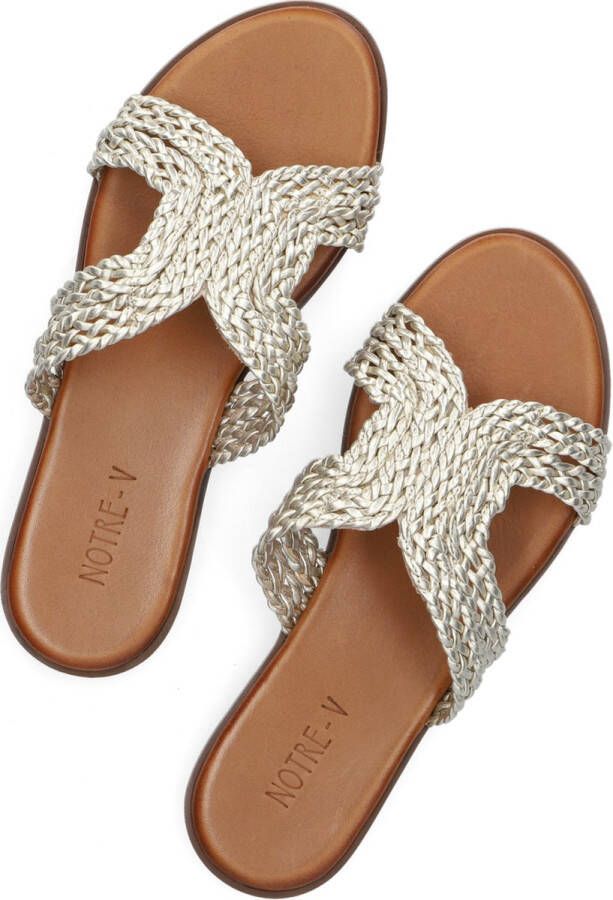 Notre-V 443033 Slippers Dames Goud