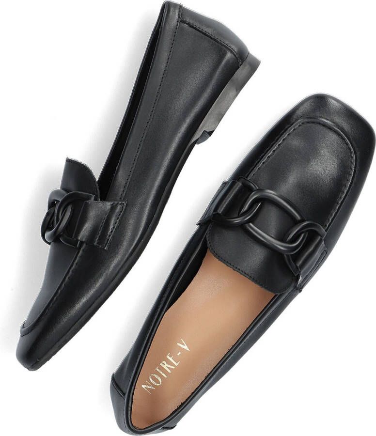 Notre-V 49076 Loafers Instappers Dames Zwart
